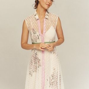 NWT Anthropologie Tracy Reese Shirt Dress Easter!